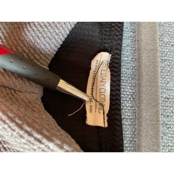 A'gaci womans strapless dress size M bodycon underwire pad bra gray white black - Picture 8 of 12